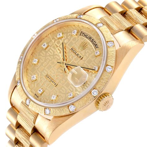 18k rolex president price